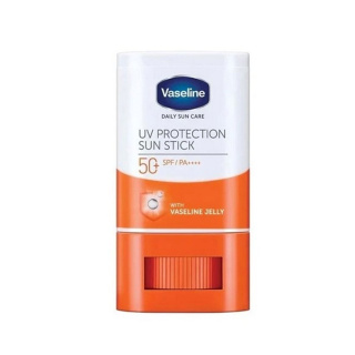 ضد آفتاب استیکی دارای SPF50 مناسب انواع پوست حجم 15 گرم وازلین