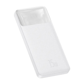 پاوربانک بیسوس مدل Bipow PPBD050002 ظرفیت 10000 میلی آمپر ساعت به همراه کابل - 01