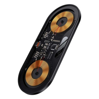 شارژر بی سیم بیسوس مدل Digital LED Display 2 in 1 20W - 02