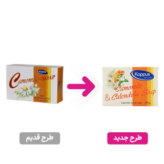 صابون گل بابونه 100گرم کاپوس - 01