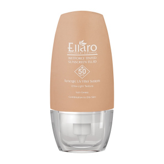 فلوئید ضد آفتاب رنگی مدل Wetforce با SPF50 مناسب پوست مختلط تا چرب حجم 50 میلی لیتر الارو