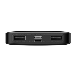 پاوربانک بیسوس مدل Bipow PPBD050001 ظرفیت 10000 میلی آمپر ساعت به همراه کابل - 02