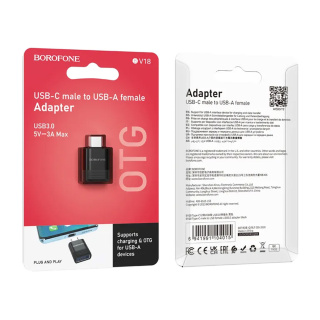 مبدل USB-C TO USB 3.0 OTG بروفون مدل BV18 - 05