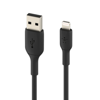 کابل شارژ سریع تبدیل لایتنینگ به USB-A بلکین مدل PVC A-LTG 1M BLK طول 1متر - 01