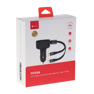 شارژر فندکی 30 وات پرووان مدل PCG26 - 04