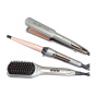 ست سه تیکه کراتین اتو مو ، برس حرارتی و فرکننده مخروطی مدل EN-3885