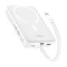 پاوربانک بیسیم مدل Magnetic Mini 30W ظرفیت 10000mAh بیسوس
