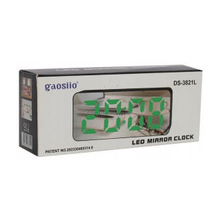 ساعت رومیزی دیجیتال گائوسیو مدل آینه ای کد 3821 متفرقه - 02