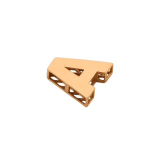 آویز گردنبند طلا 18 عیار زنانه طرح حرف A کد MM2138 - 01