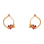 گوشواره طلا 18 عیار نارین