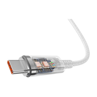 کابل شارژ سریع USB C به USB C بیسوس مدل Explorer Series 100W طول 2 متر - 03