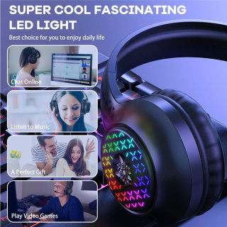 هدست مخصوص بازی اونیکوما مدل X7Pro-BK - 11