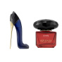 پک دو عددی عطر جیبی زنانه مدل Good Girl و Versace Crystal Noir