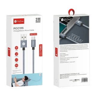 کابل تبدیل USB به microUSB پرووان مدل PCC195 - 01