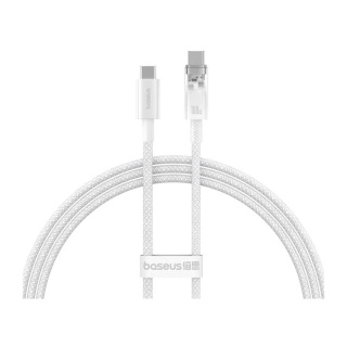 کابل شارژ سریع USB C به USB C بیسوس مدل Explorer Series 100W طول 1 متر