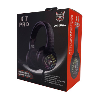 هدست مخصوص بازی اونیکوما مدل X7Pro-BK - 03