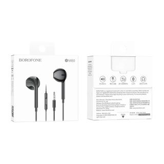 هندزفری سیمی بروفون مدل BM80 AUX - 07