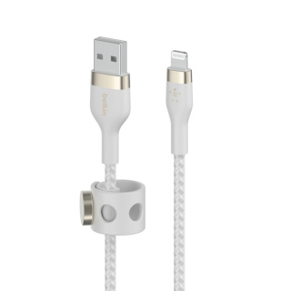 کابل شارژ سریع آیفون USB-A به لایتنینگ بلکین مدل CAA010bt1MWH طول 1متر - 01