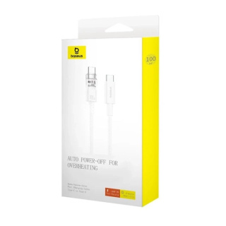 کابل شارژ سریع USB C به USB C بیسوس مدل Explorer Series 100W طول 1 متر - 04