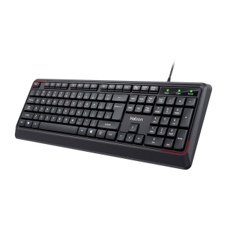 کیبورد سیمی هترون مدل HK180 - 02