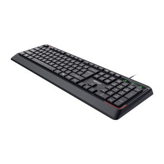 کیبورد سیمی هترون مدل HK180 - 01