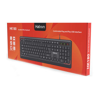 کیبورد سیمی هترون مدل HK180 - 03