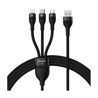 کابل شارژ سریع چندکاره بیسوس مدل Flash Series 66W