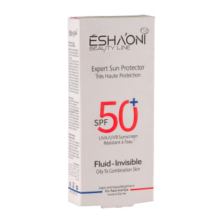 ضد آفتاب فلوئیدی بی رنگ با SPF 50 مناسب پوست چرب تا مختلط حجم 40 میلی لیتر اشااونی - 04