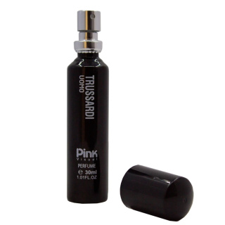 عطر جیبی مردانه مدل Trussardi Uomo حجم 30 میلی لیتر پینک ویژوال - 01