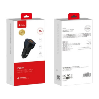 شارژر فندکی 20 وات پرووان مدل PCG22 - 04