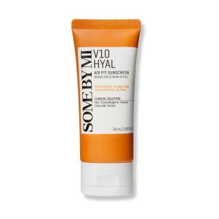 ضد آفتاب با V10 Hyal Air Fit مدلSPF 50 حجم 50 میلی لیتر سام بای می