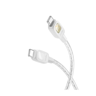 کابل شارژ 60 وات USB-C به USB-C مدل U124 هوکو
