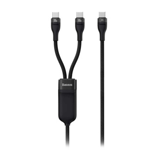 کابل شارژ سریع USB-C به USB-C بیسوس مدل CASS060001 100W