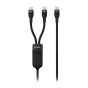 کابل شارژ سریع USB-C به USB-C مدل CASS060001 100W