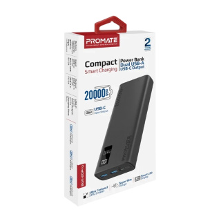 پاوربانک پرومیت مدل BOLT-20PRO ظرفیت 20000 میلی آمپر - 01