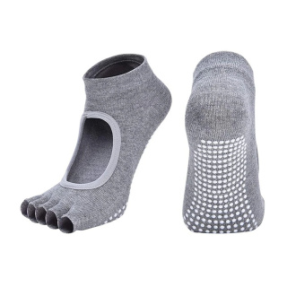 جوراب پیلاتس مدل کف ژله ای sport ارسال با رنگ رندوم متفرقه - 01
