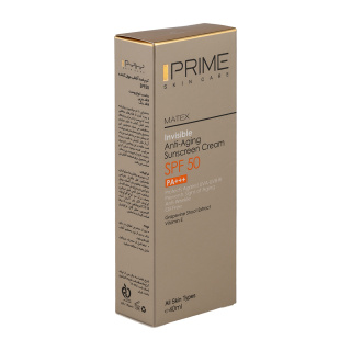 کرم ضد آفتاب بی رنگ مدل Rejuvenating با SPF50 حجم 40 میلی لیتر پرایم - 06