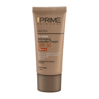 کرم ضد آفتاب بی رنگ مدل Rejuvenating با SPF50 حجم 40 میلی لیتر پرایم