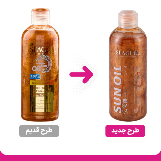 روغن برنزه کننده مدل Shine با SPF4 حجم 250 میلی لیتر سی گل - 01