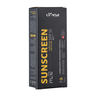 کرم ضد آفتاب بی رنگ با SPF55 مناسب آقایان حجم 50 میلی لیتر سی گل - 04