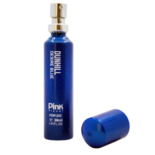 عطر جیبی زنانه مدل Dunhill Desire Blue حجم 30 میلی لیتر پینک ویژوال - 01