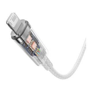 کابل شارژ سریع USB به لایتنینگ بیسوس مدل Explorer Series 2.4A طول 1 متر - 02