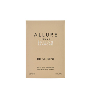 عطر جیبی مردانه مدل Allure Homme Edition Blanche حجم 33 میلی لیتر برندینی - 01