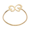 انگشتر طلا 18 عیار زنانه مدل MR0885 سایز 55 مهر گالری