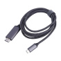 کابل HDMI به تایپ سی مدل GN4KTCHDMIBK