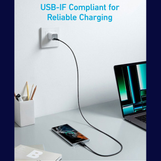 کابل تبدیل USB-C به USB-C انکر مدل A81F5 - 01