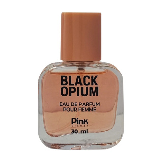 عطر جیبی زنانه مدل Black Opium حجم 30 میلی لیتر پینک ویژوال