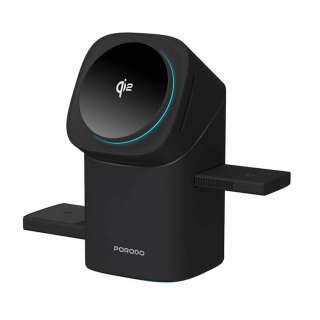 شارژر وایرلس 3 کاره پرودو مدل AUTO ROTATE/SLIDE QI2 FWCH043 - 01