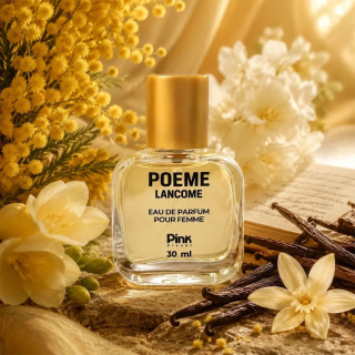 عطر جیبی زنانه مدل Poeme Lancome حجم 30 میلی لیتر پینک ویژوال - 01