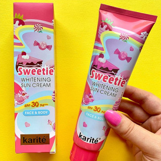 کرم سفید کننده و ضد آفتاب صورت و بدن کاریته مدل Sweetie حجم 120 میلی لیتر - 02